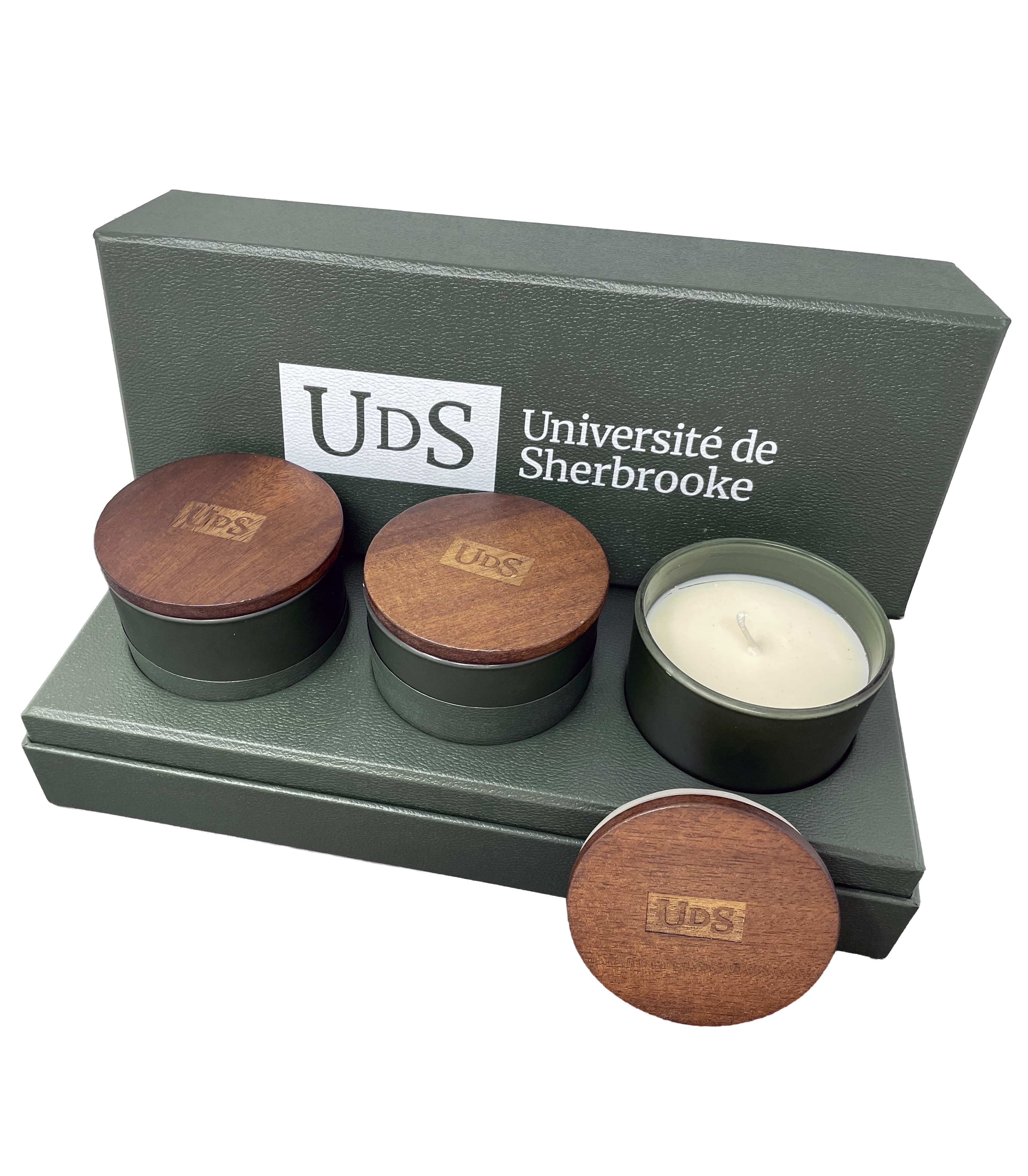 Ensemble cadeau chandelles UDS